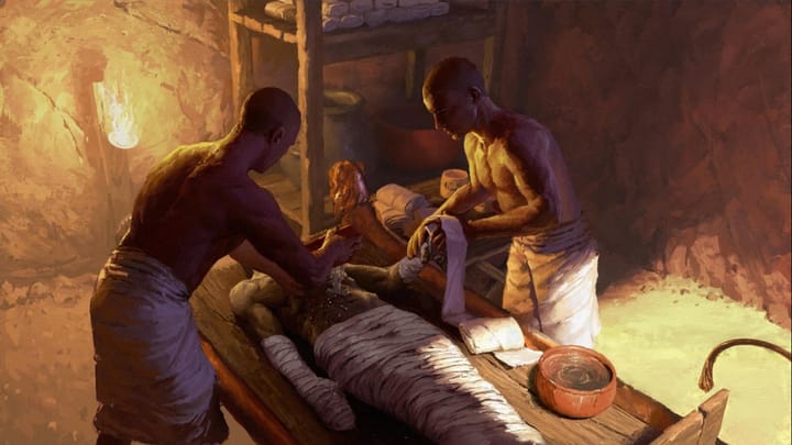 Archiv: Wie verstorbene Pharaonen auf das Jenseits vorbereitet wurden