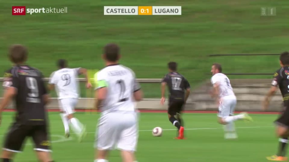Lugano siegt im Tessiner-Derby gegen Castello