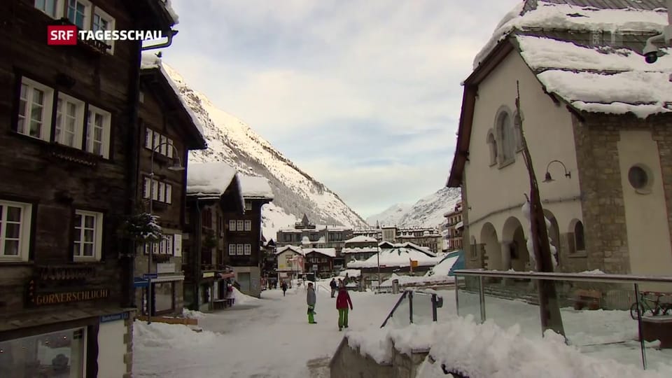 Zermatt wieder per Bahn erreichbar