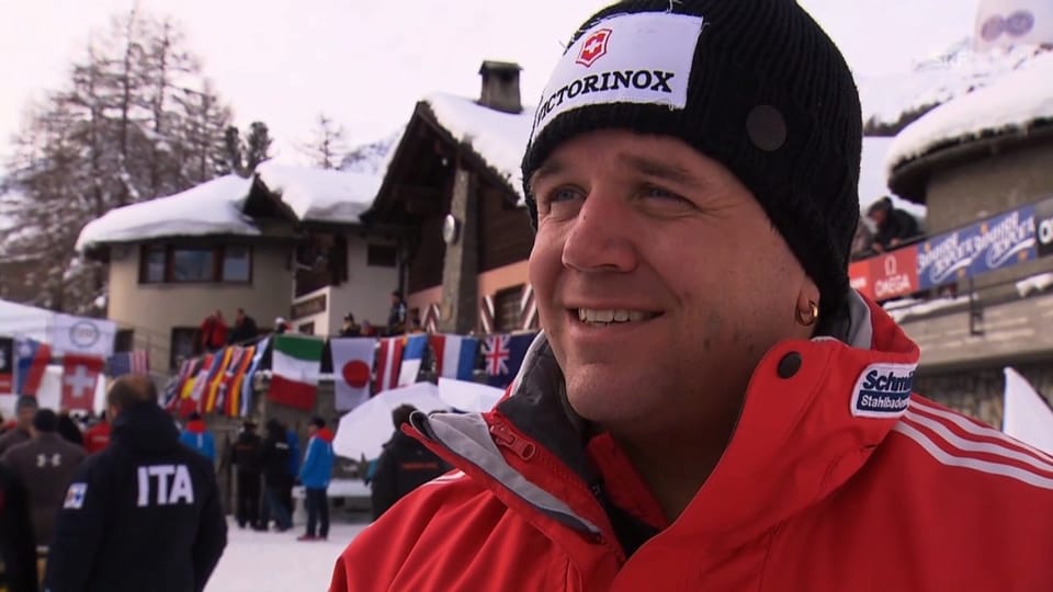 Bob: Weltcup St. Moritz, Interview mit Beat Hefti
