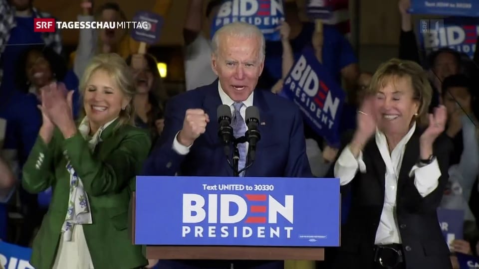 Joe Biden überrascht beim Super Tuesday