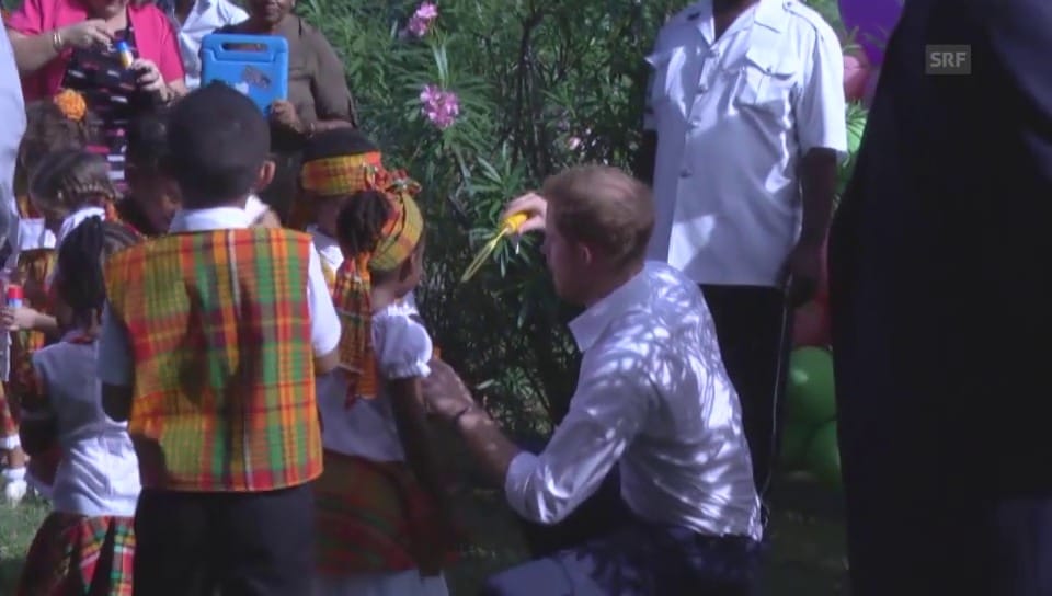 Prinz Harry auf der Karibik-Insel Antigua 