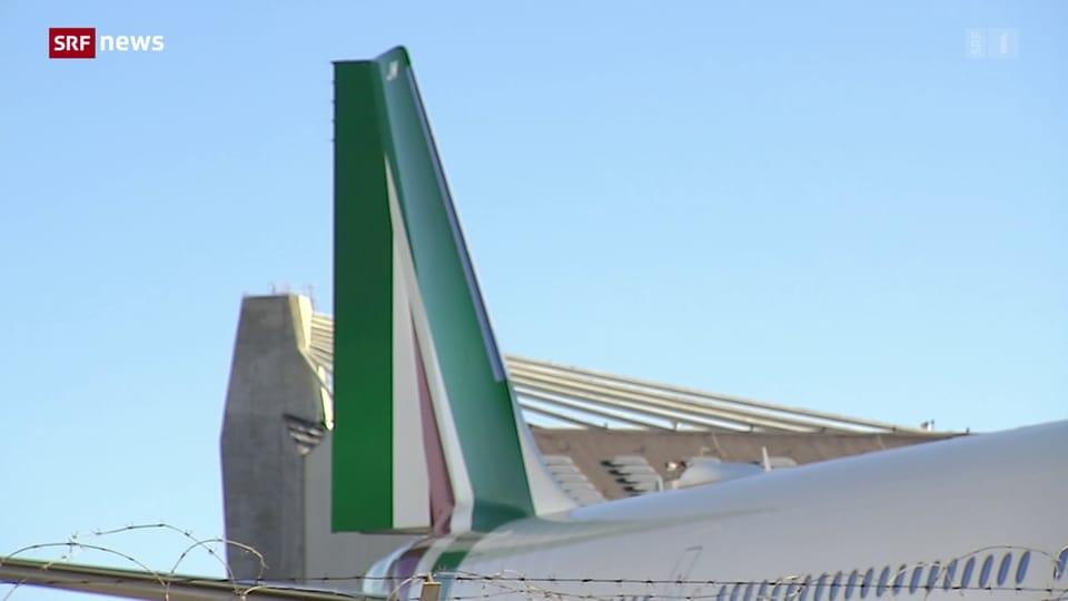 Aus dem Archiv: Alitalia hebt zum letzten mal ab