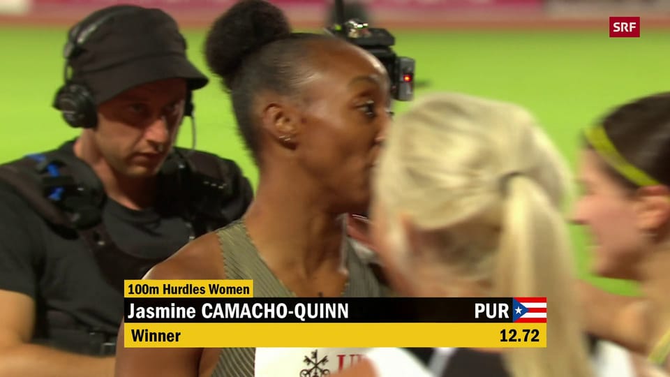 Ditaji Kambundji wieder unter 13 Sekunden – Camacho-Quinn gewinnt