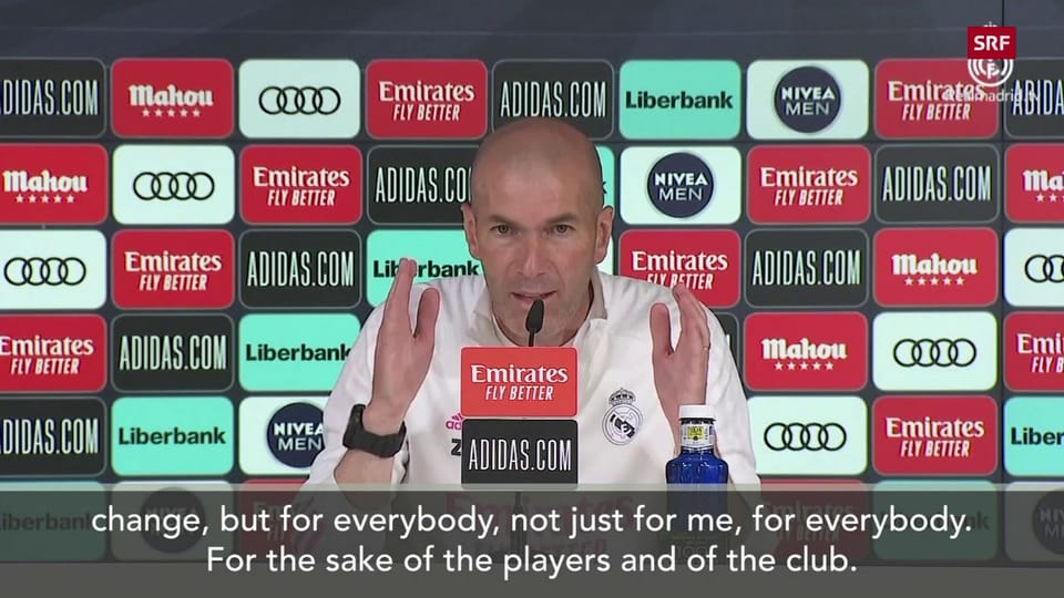 Zidane: «Es ist zum Wohle aller»