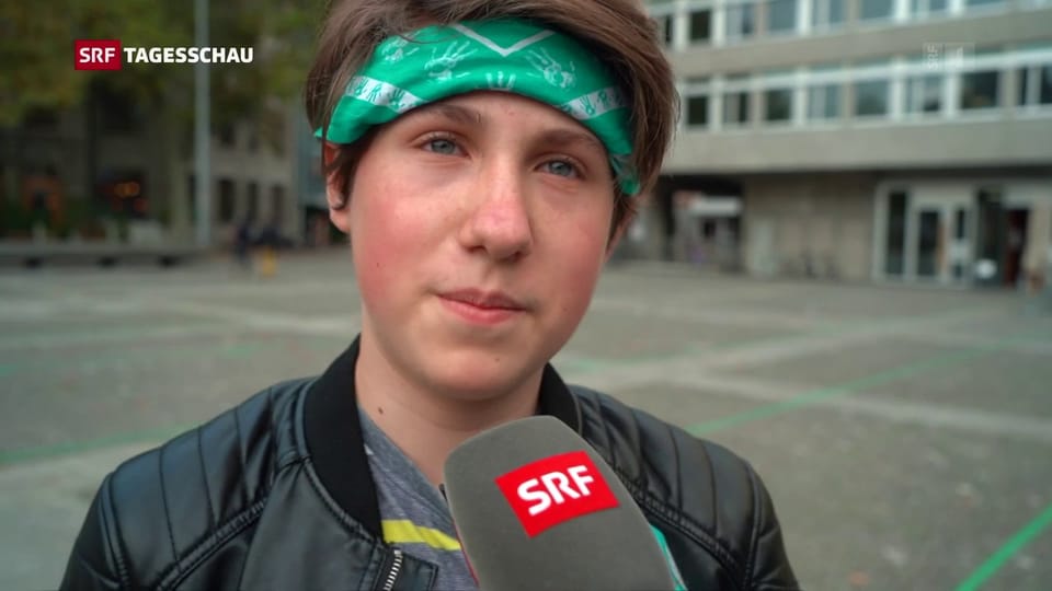Nino Preuss (15), Klima-Aktivist und Gymischüler