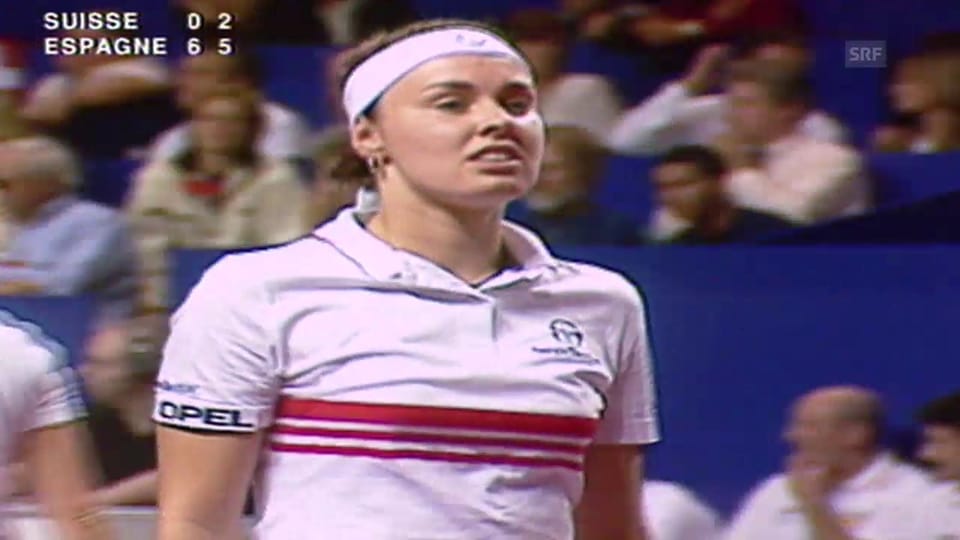 Fed-Cup-Final 1998: Hingis/Schnyder wehren sich nach Kräften