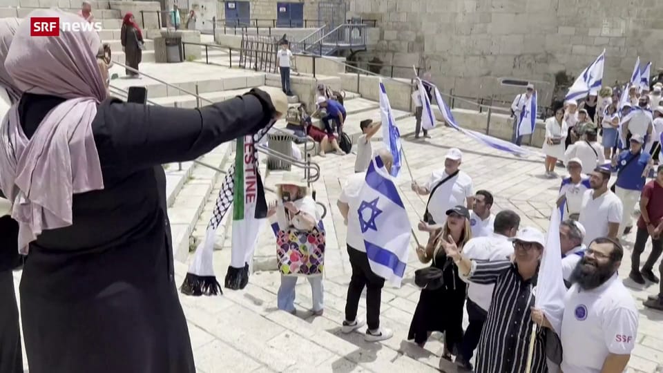 Zusammenstösse auf dem Tempelberg in Jerusalem