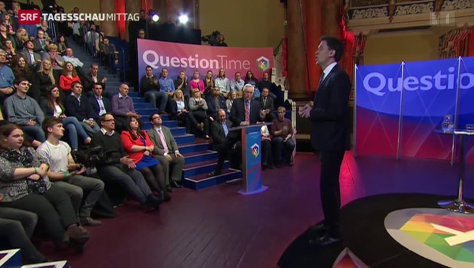 «Question Time»: Britische Wahlen rücken näher