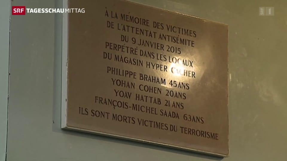 Gedenktafel in Paris enthüllt
