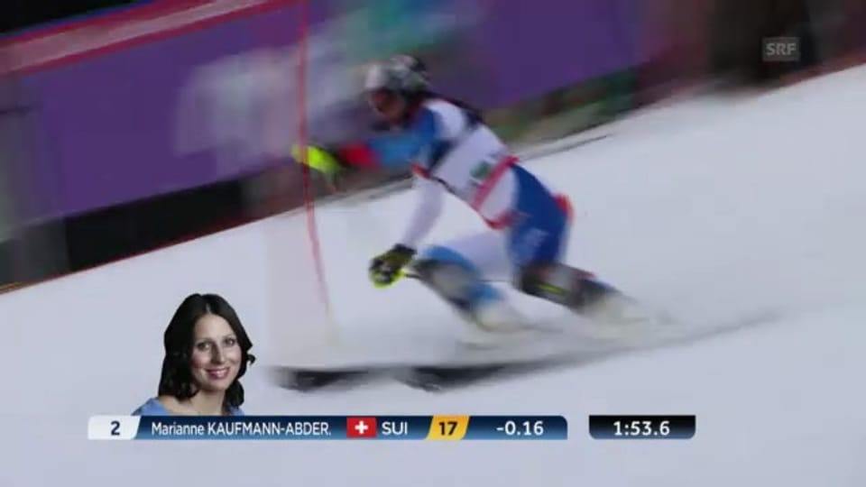 Kombi-Slalom von Marianne Kaufmann-Abderhalden