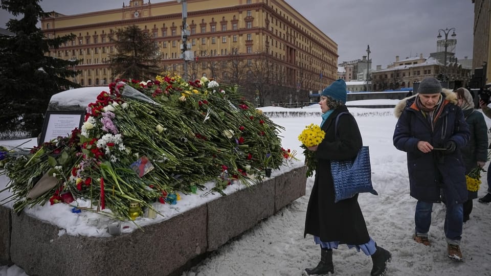 Trauer in Russland nach Nawalnys Tod