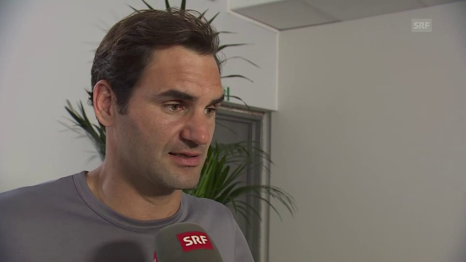 Federer: «Immer sehr positiv, Kraft zu sparen»