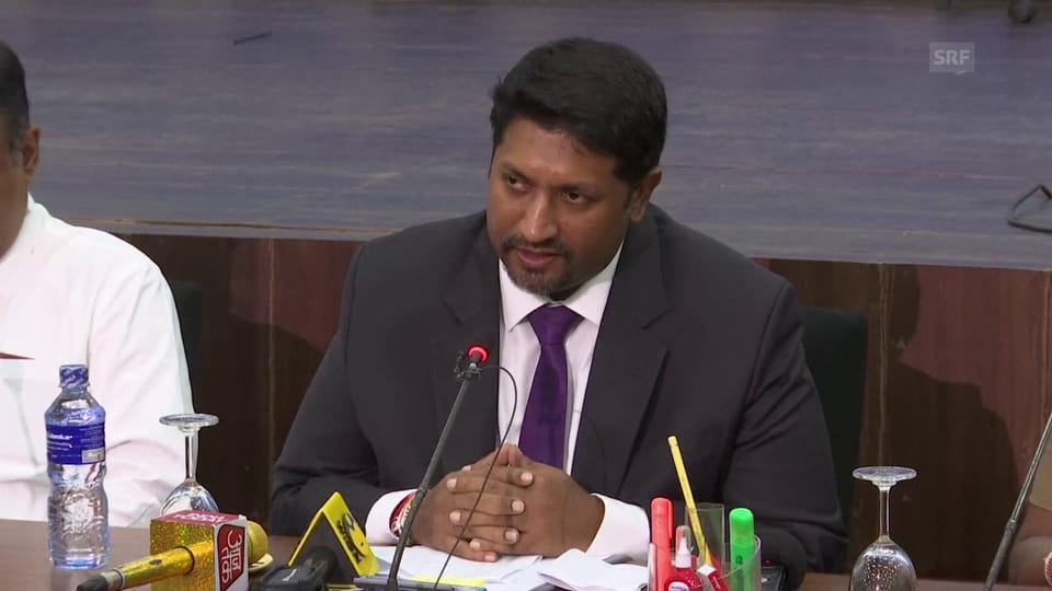 Sri Lankas Verteidigungsminister zum Motiv der mutmasslichen Täter (engl.)
