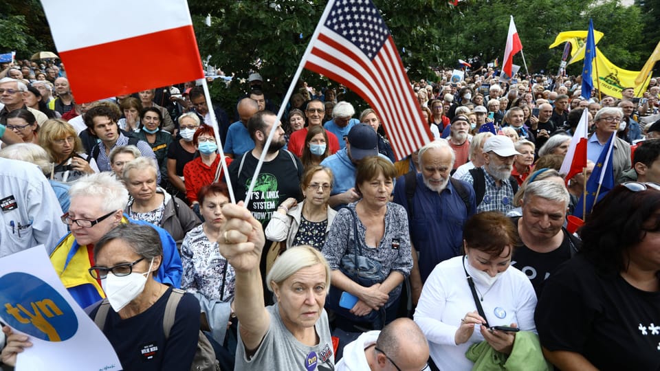 Grosse Sorge um Medienfreiheit in Polen