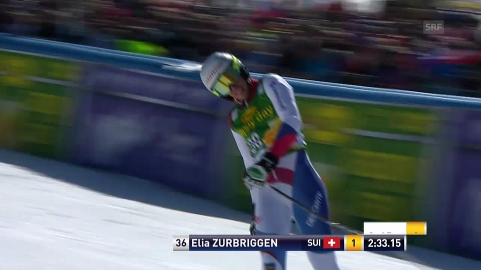 2. Lauf von Elia Zurbriggen («sportlive», 8.3.2014)