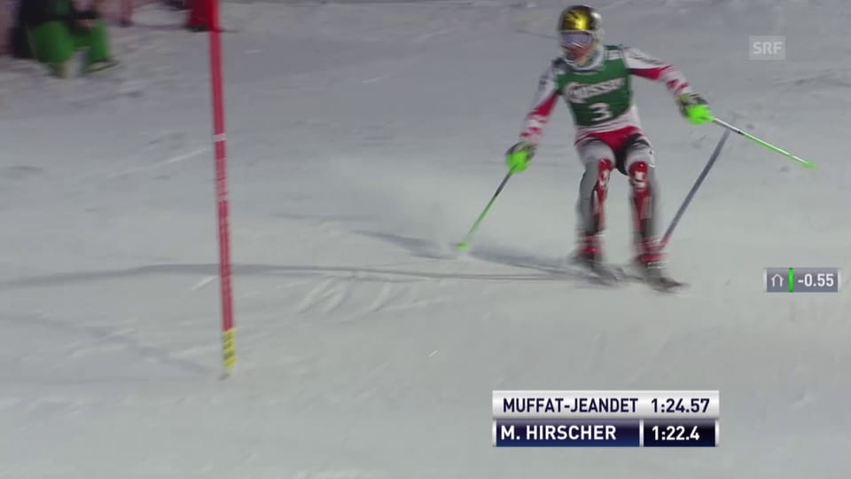 Der Slalom-Lauf von Marcel Hirscher