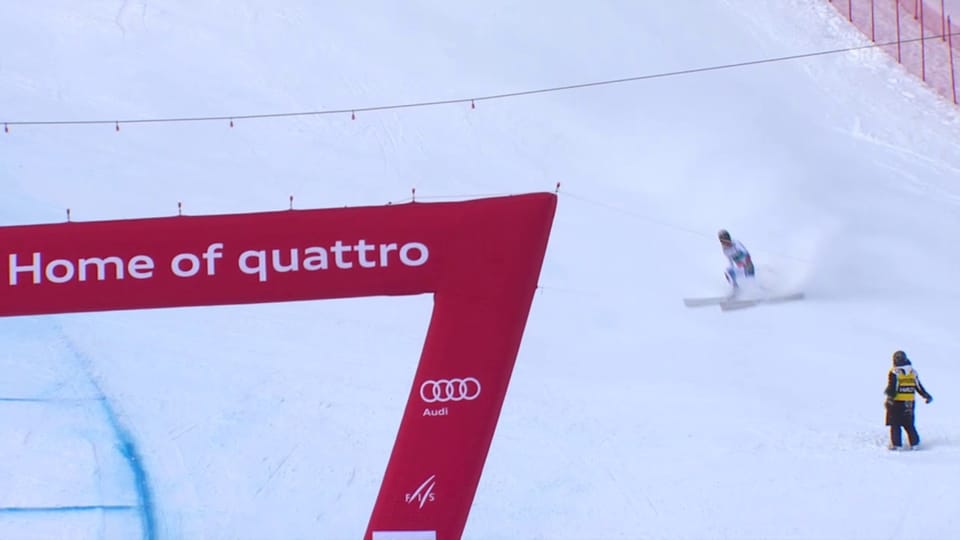 Fabienne Suters Ausfall beim Super-G in St. Moritz