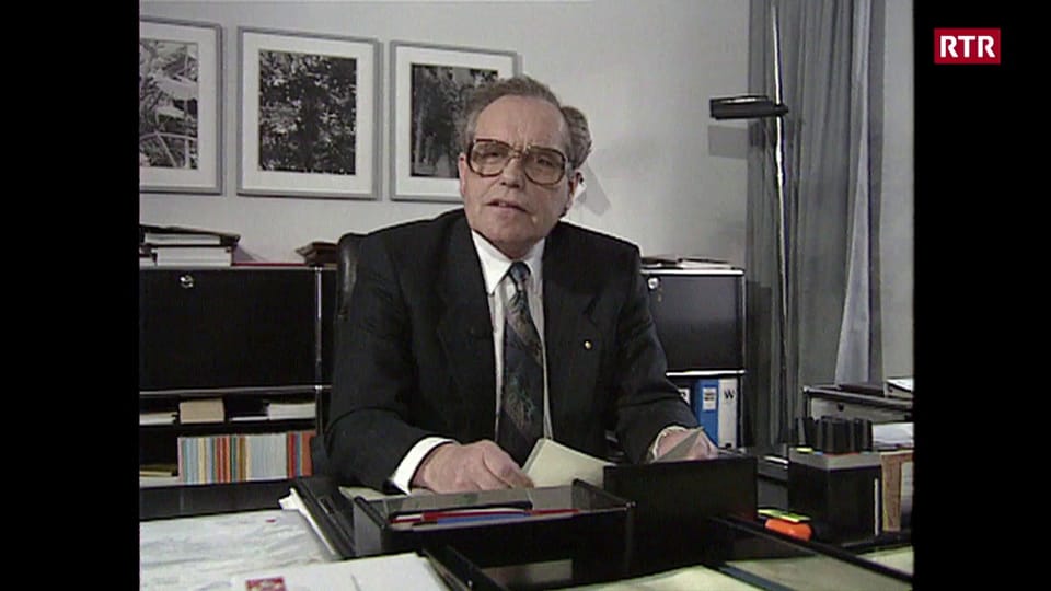 Joachim Caluori, president da la regenza 1991