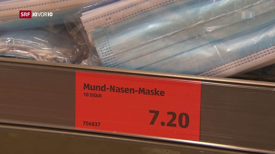 Jetzt werden Masken gekauft Jetzt werden Masken gekauft