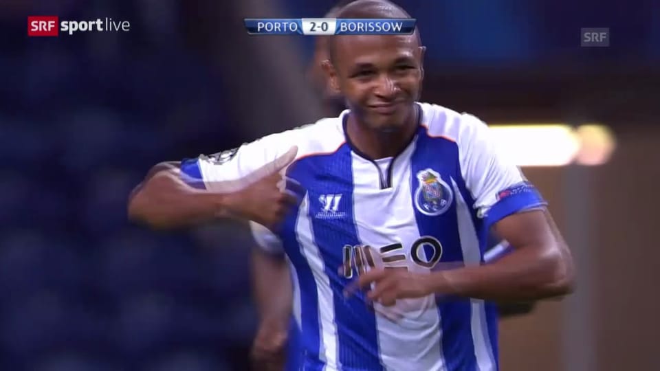 Die Tore bei Porto - Bate Borissow