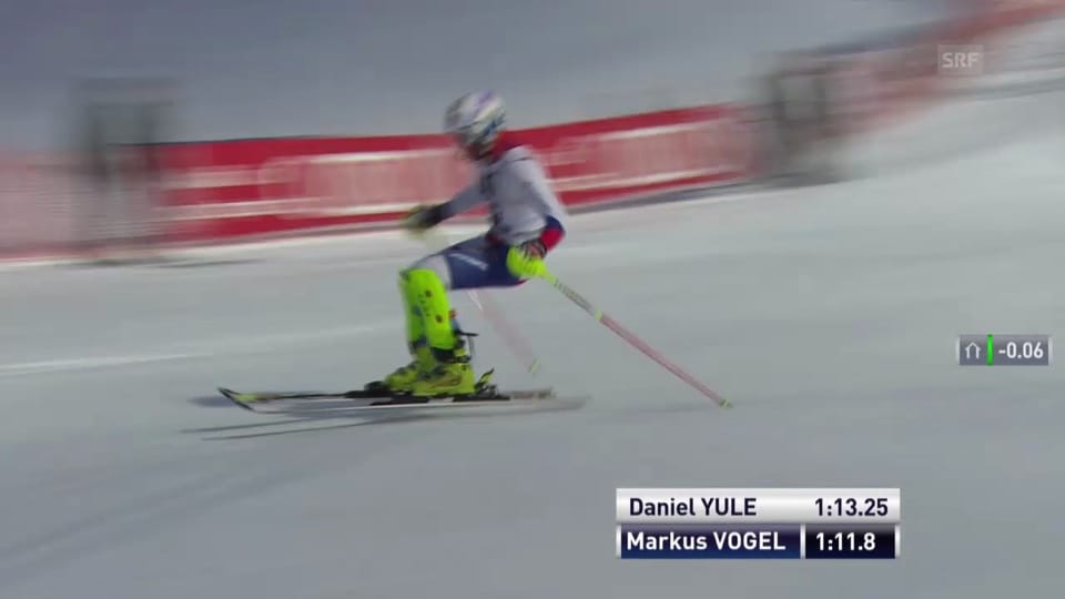 Der 2. Lauf von Markus Vogel («sportlive», 24.1.2014)
