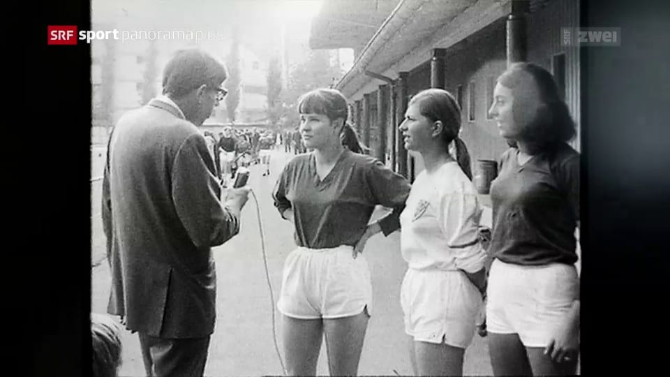 «Schiess doch, Meiteli, schiess»: Grosse Skepsis gegenüber dem Frauenfussball 1970