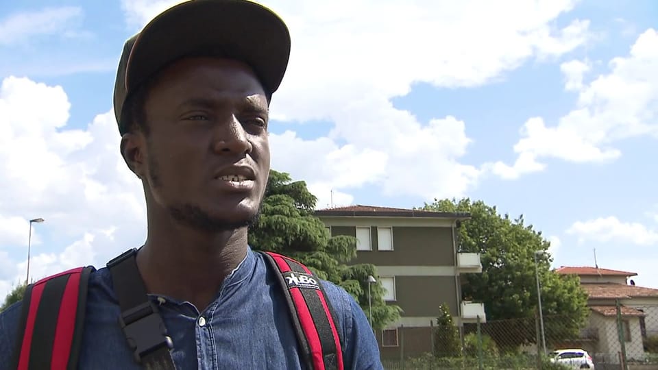Migrant Buba Ceesay über seine Zukunft (engl.)