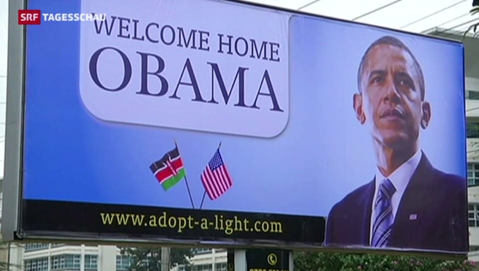 Obama auf Staatsbesuch in Kenia