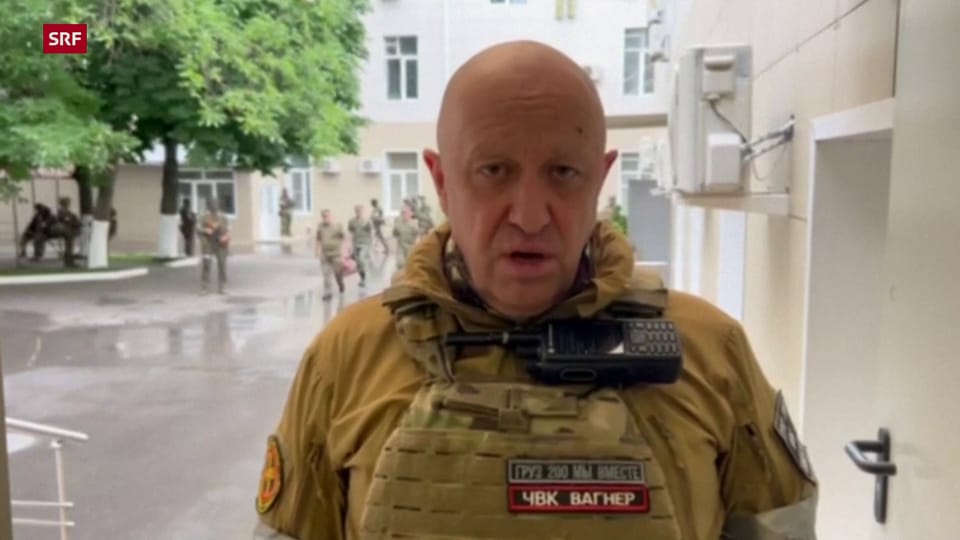 Prigoschin: «Die militärischen Einrichtungen der Region Rostow sind unter unserer Kontrolle»
