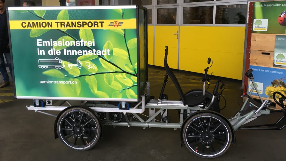 Camion Transport will Güter in der Stadt emissionsfrei transportieren