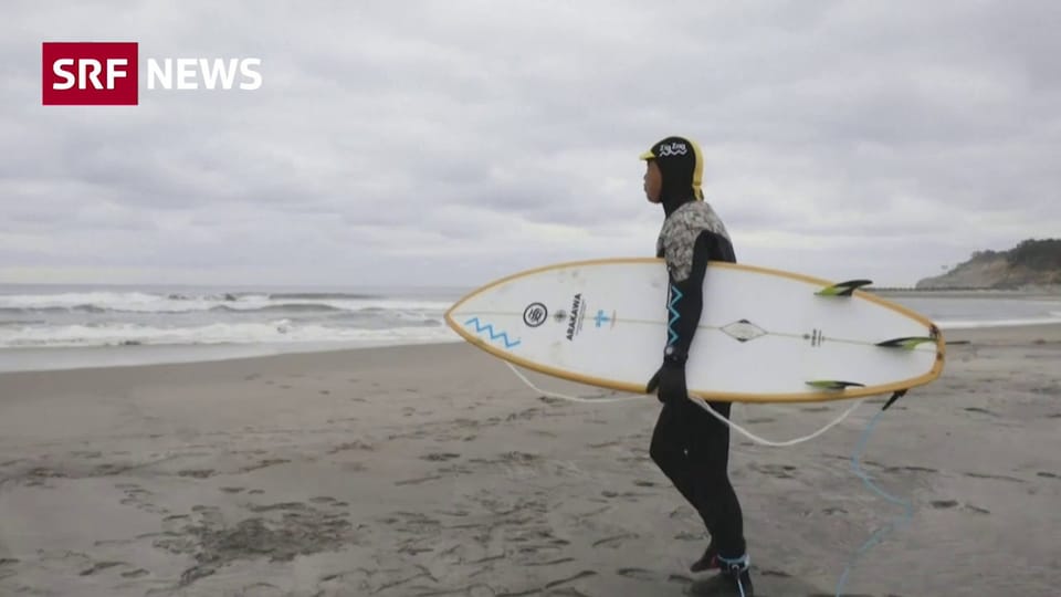 Aus dem Archiv: Surfer kehrt nach Fukushima zurück