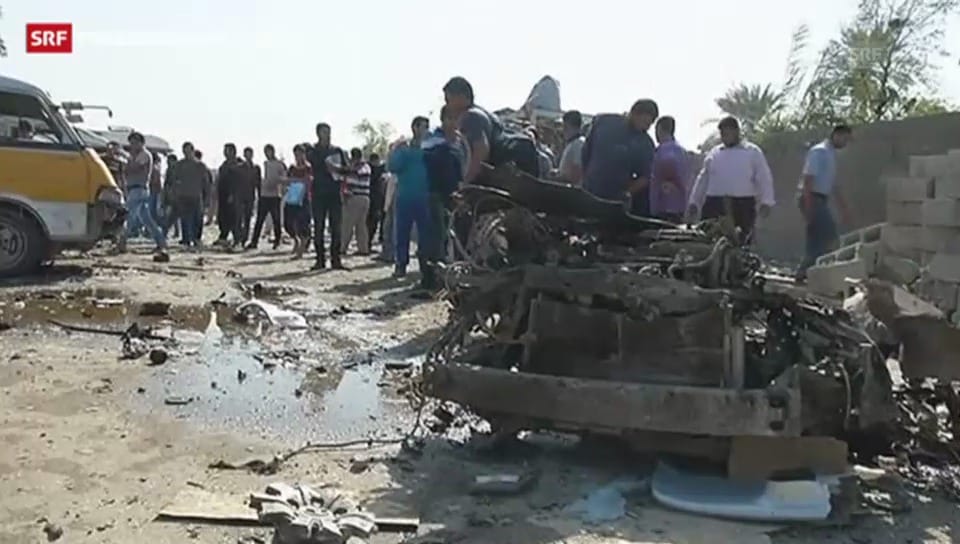 Mehrere Anschläge erschüttern Bagdad.