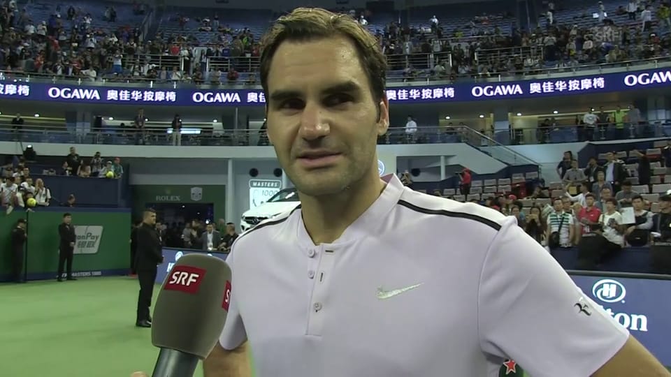 Federer: «Schön, hier wieder mal zu gewinnen»