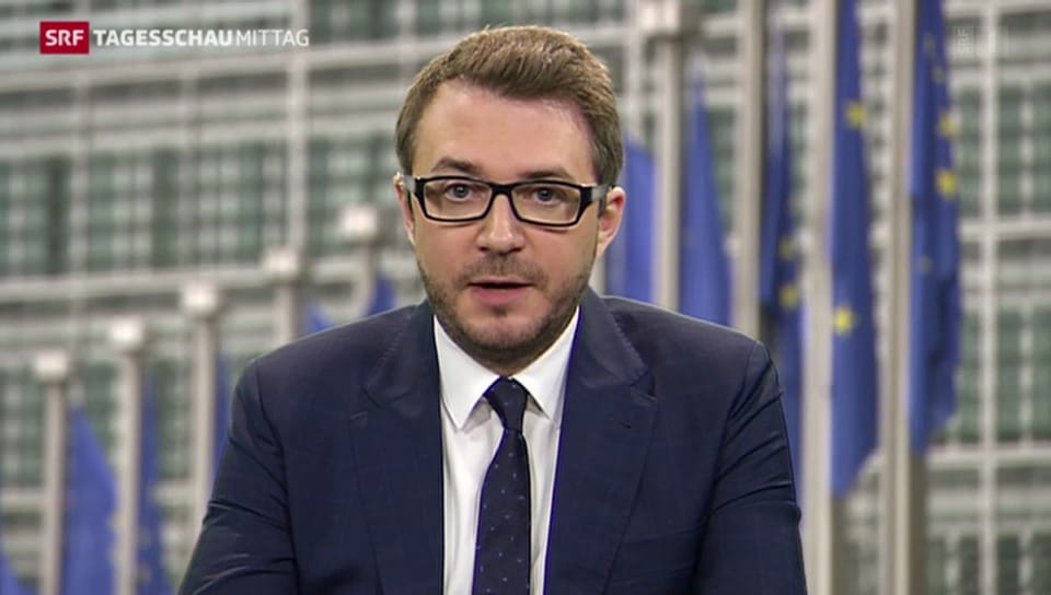 SRF-Korrespondent Sebastian Ramspeck zu Juncker Plänen