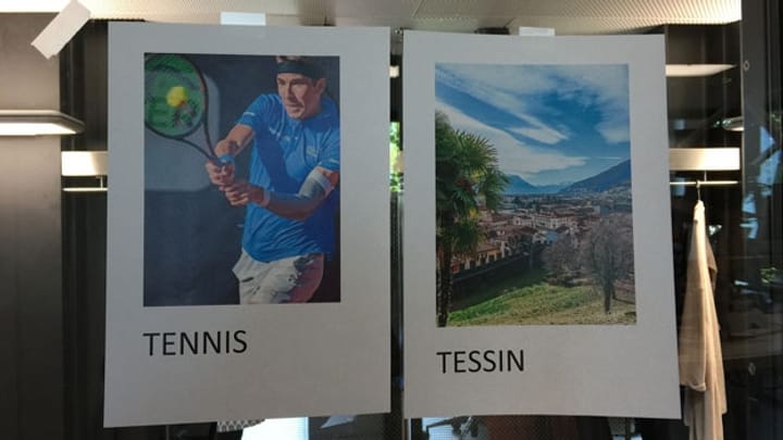 Wenn Michael Brunner «Tessin» statt «Tennis» sagt