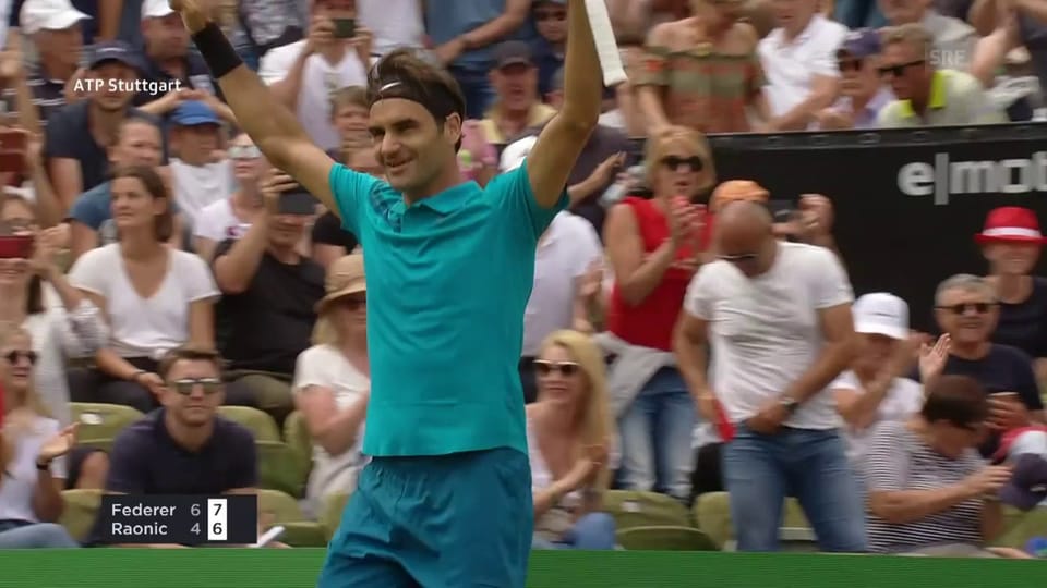 Live-Highlights Federer - Raonic