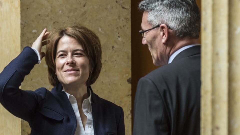 Petra Gössi (FDP) und Pirmin Schwander (SVP) wollen vom Nationalrat in den Ständerat wechseln