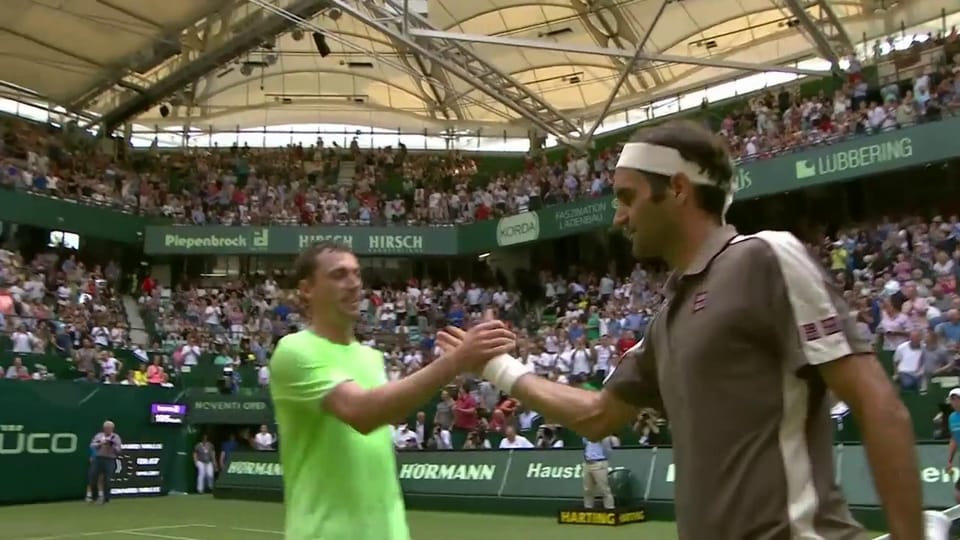 Die Live-Highlights bei Federer - Millman