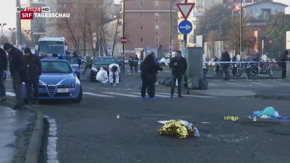 Tatverdächtiger in Mailand erschossen