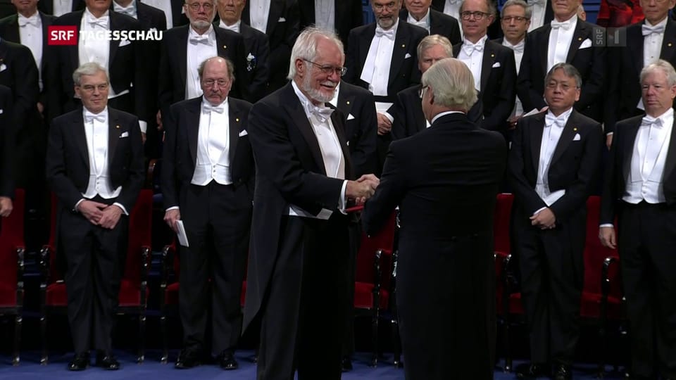 Nobelpreisträger werden gefeiert