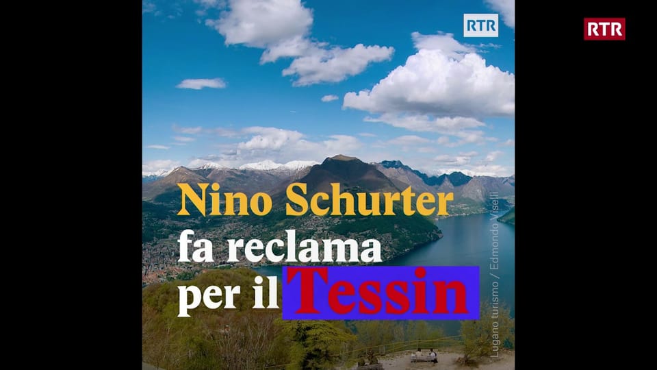 Nino Schurter fa reclama per il Tessin