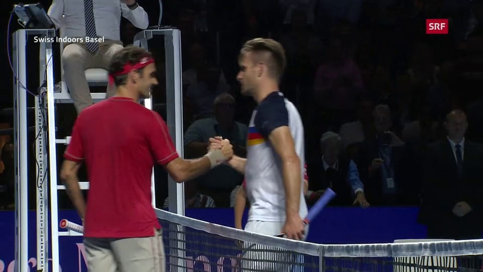 Federer - Gojowczyk: Live-Highlights