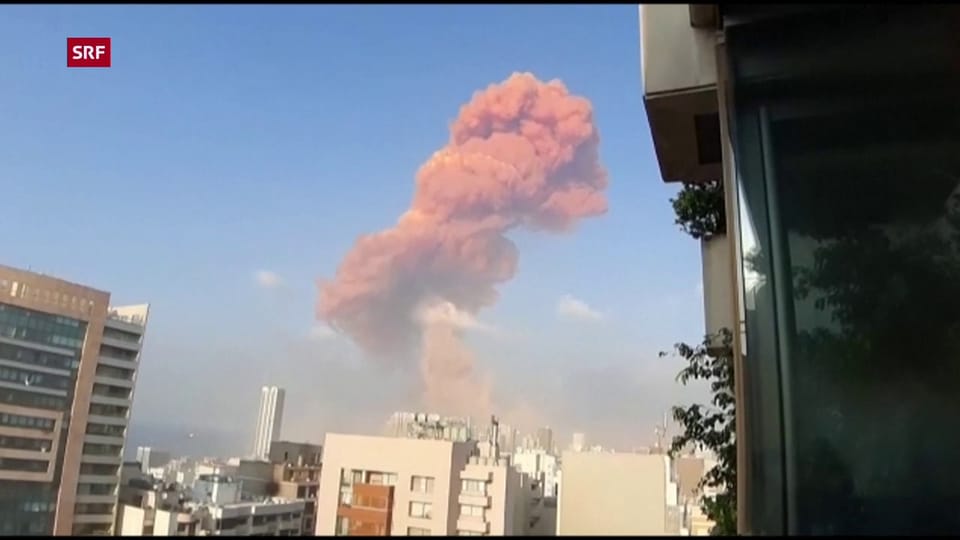 Fim suenter l'explosiun al port da Beirut