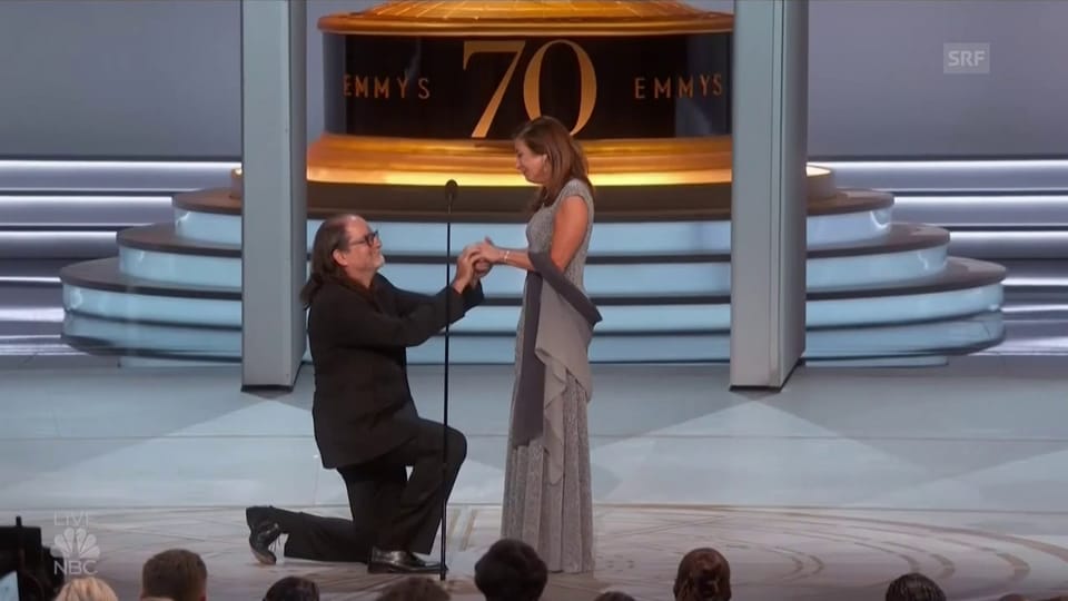 Heiratsantrag bei den Emmys