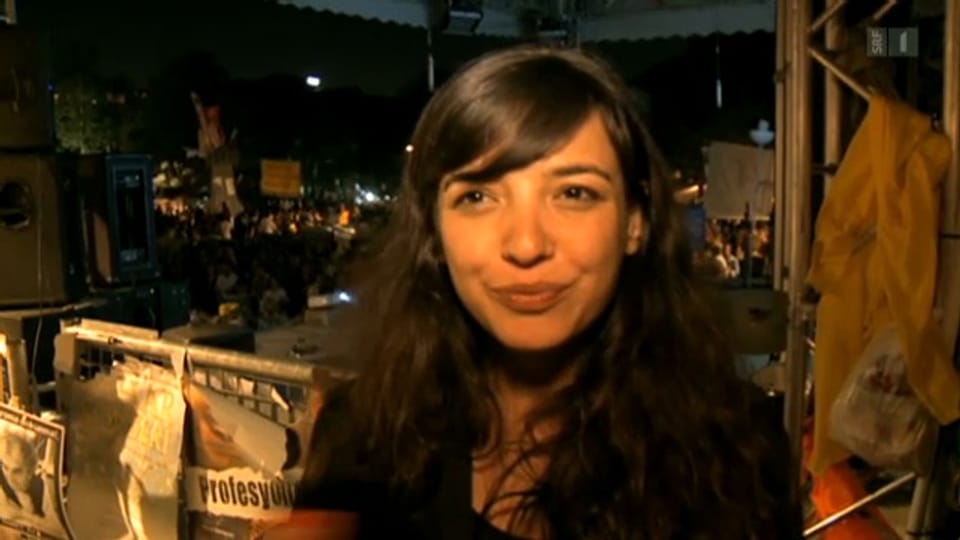 Erfolgserlebnis auf dem Taksim-Platz