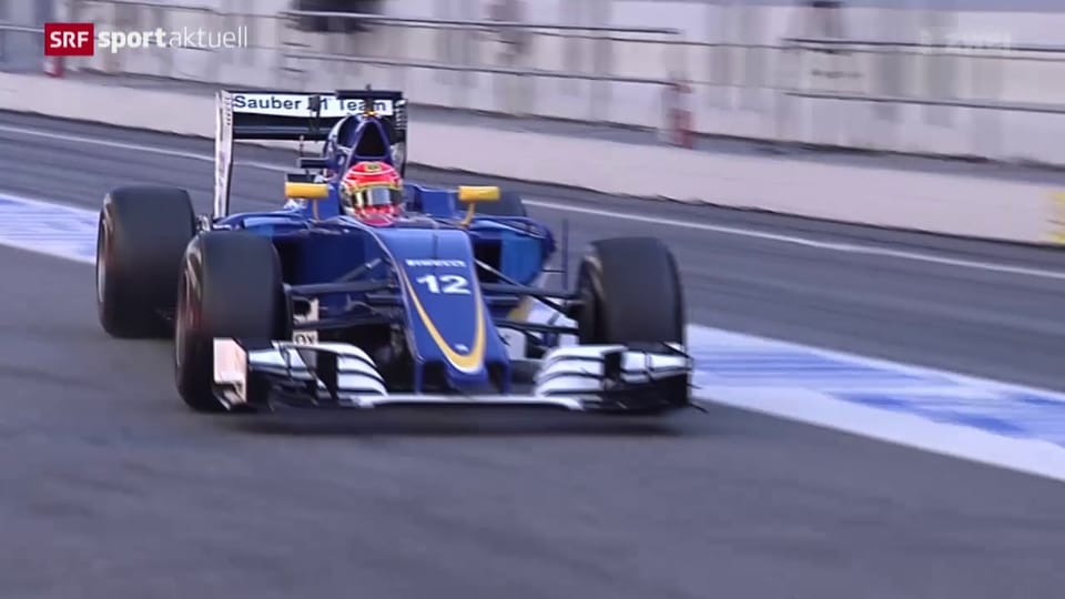 Sauber testet den C35 in Barcelona