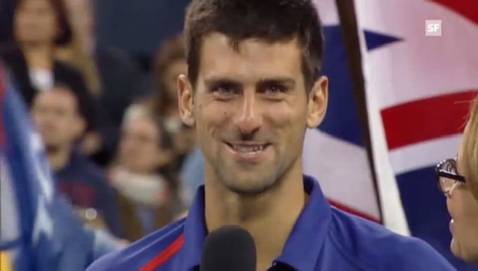 US Open: Interview mit Novak Djokovic