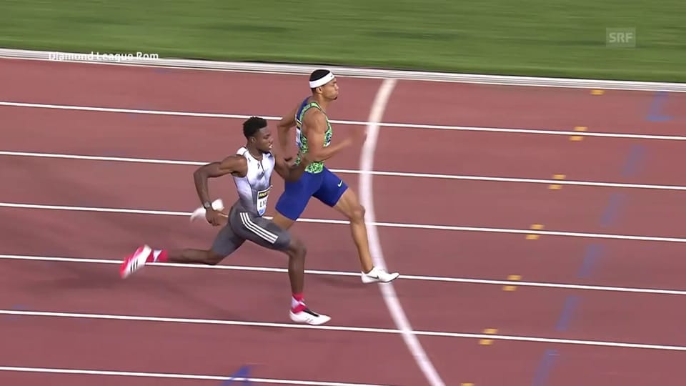 200 m: Norman schnappt Lyles den Sieg weg
