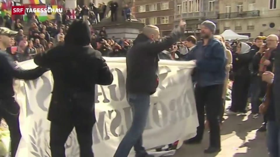 Rechtsextreme Hooligans wüten in Brüssel